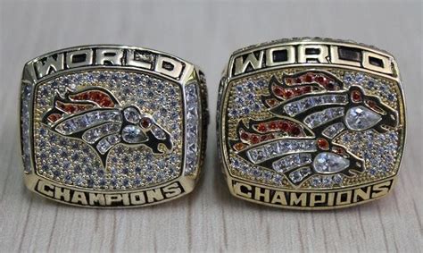 Both Denver Bronco Superbowl Rings Broncos Cheerleaders, Nfl Broncos, Football, Denver Broncos ...