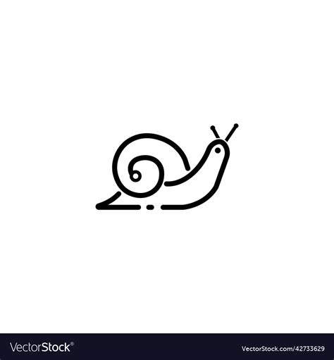 Snail icon Royalty Free Vector Image - VectorStock