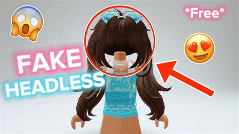 NEW "FAKE" HEADLESS HACK 💅 *IT WORKS* 😍😱 - YouTube