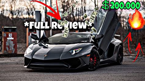 Full Review on MY $200,000 DOLLAR LAMBORGHINI - YouTube