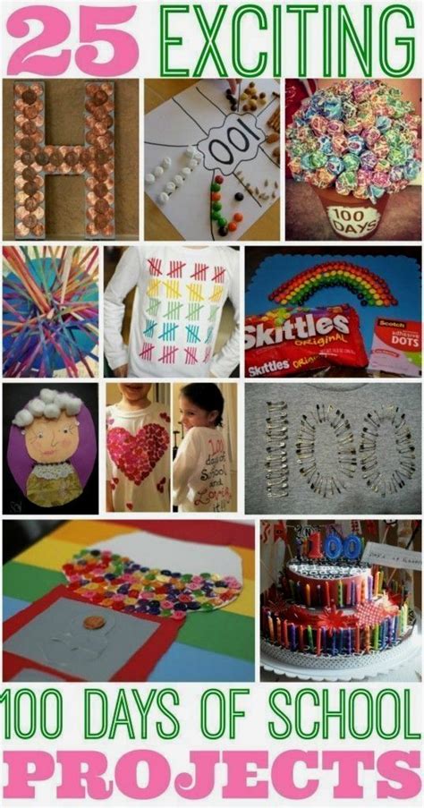 Pin by Lindsay McEntire on DIY | 100 day of school project, 100th day of school crafts, 100 days ...