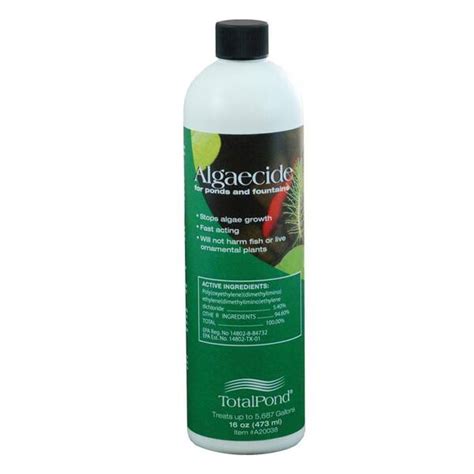 TOTALPOND 16 oz. Algaecide for Ponds and Fountains 54097 - The Home Depot