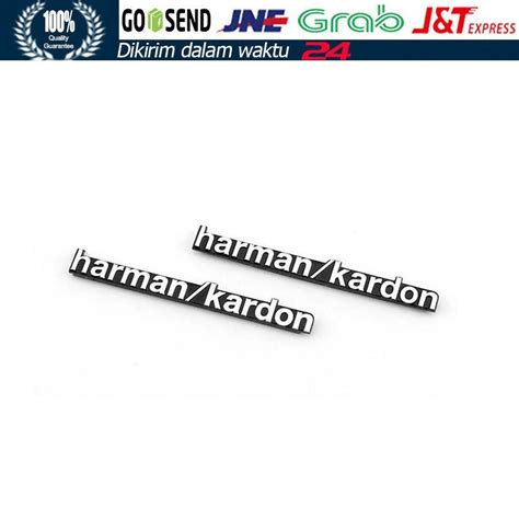 Jual Logo HARMAN KARDON mini sticker / Kecil Emblem Alumunium Sticker ...