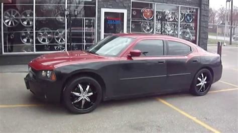 HILLYARD CUSTOM RIM&TIRE 2009 CUSTOM DODGE CHARGER TWO TONE PAINT! 20 ...