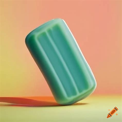 Bar of soap on white background on Craiyon
