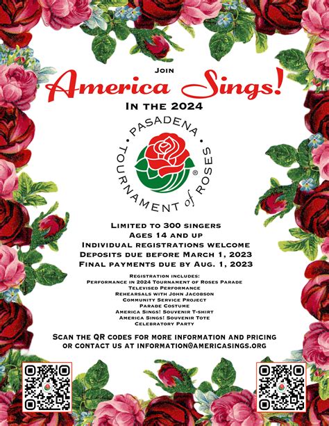 Tournament of Roses 2024 – America Sings!