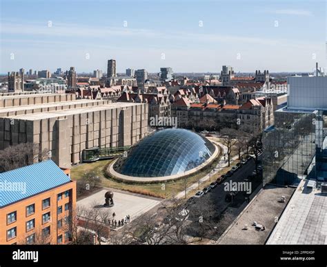 Mansueto library chicago aerial hi-res stock photography and images - Alamy