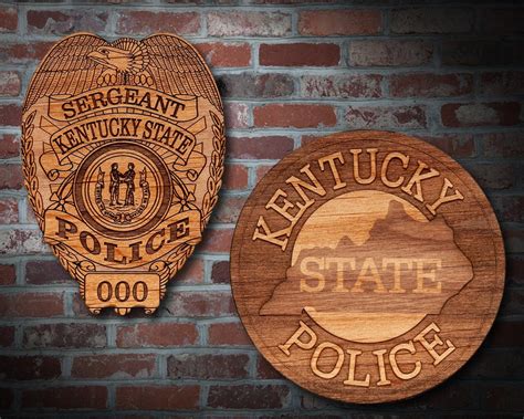 Kentucky State Police Badge or Patch Plaque - Etsy