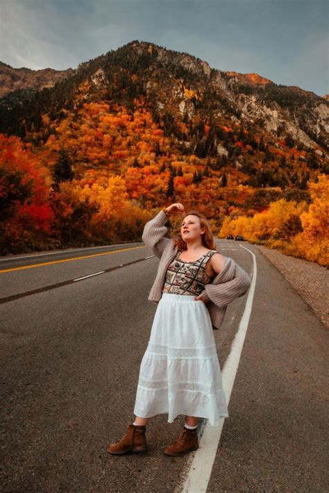 All The Outfits I Wore In Utah On My Fall Foliage Trip