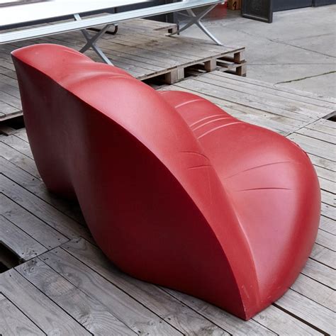 Salvador Dali, Contemporary, Red Dali Lips Sofa at 1stDibs