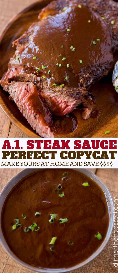 A1 Steak Sauce (Copycat) - Dinner, then Dessert