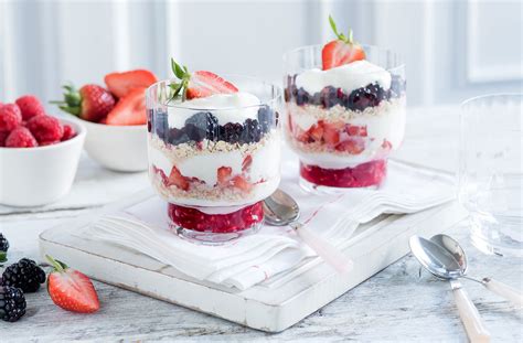 Fruity Yogurt Cups | Healthy Dessert Recipes | Tesco Real Food