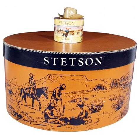 Stetson Cowboy Hat Box & Gift Certificate Box