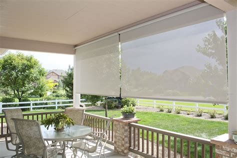 Pin by Affordable Blinds & Shutters, on Commercial | Patio shade, Patio sun shades, Porch shades