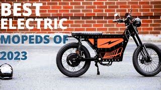 Best Electric Mopeds 2023| Top Moped Style E-Bikes 2023... | Doovi