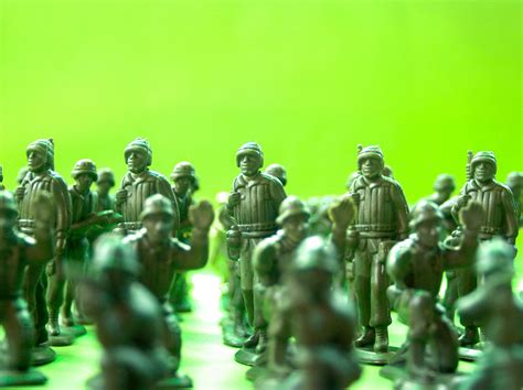 Green Plastic Toy Soldiers Free Stock Photo - Public Domain Pictures