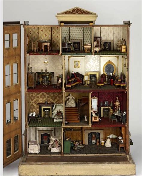 1750 Henriques Doll House | Dolls house interiors, Doll house, Vintage ...