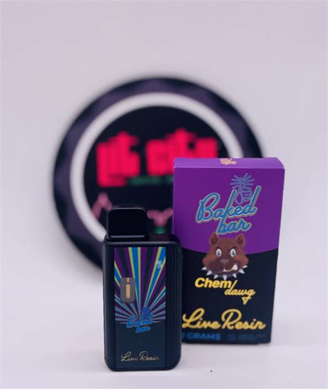 Baked Bar Live Resin& Liquid Diamond Blend Vape 2g