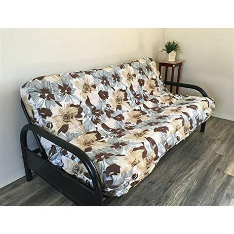 OctoRose® Canvas Flower Futon Cover/Sofa Bed Mattress Protector, Twin ...