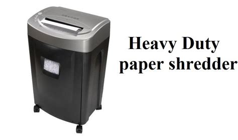 Heavy Duty paper shredder - Heavy Duty paper shredder