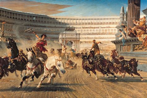 Ancient Olympic Games Chariot Racing