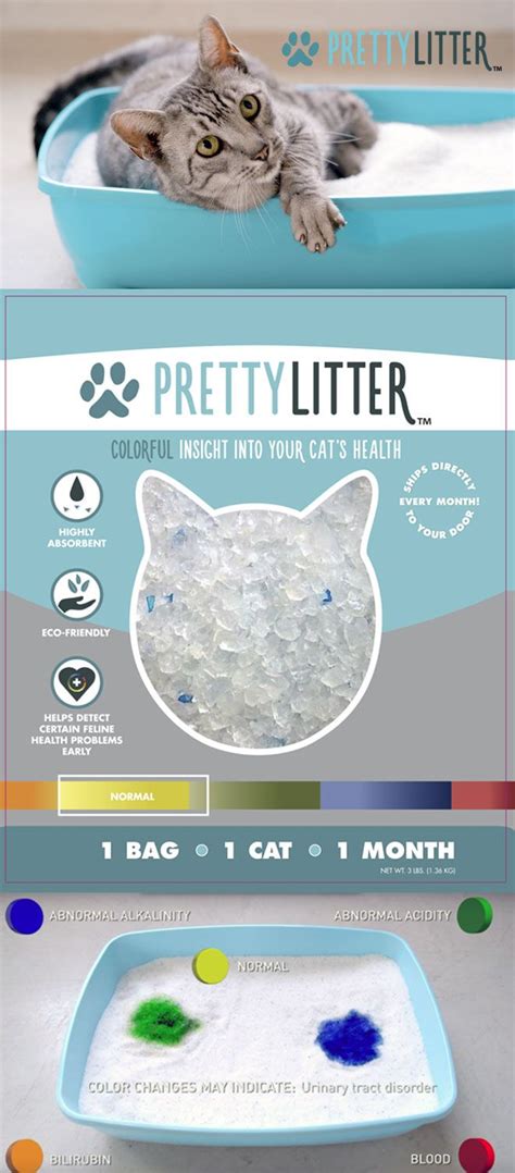 Getting to Know Pretty Litter™, The Health-Monitoring Cat Litter | Pretty litter, Pamper pets, Cats