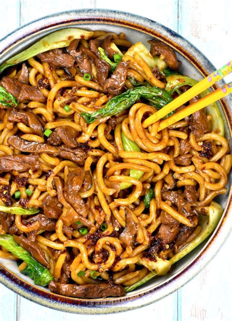 Shanghai Fried Noodles - GypsyPlate