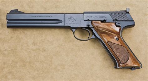 Colt Match Target semi-auto pistol, .22 LR cal.,6” barrel, blue finish ...