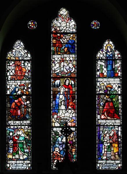 Loughrea St. Brendan's Cathedral. Nativity in Nine Scenes, c.1908 - Sarah Purser - WikiArt.org