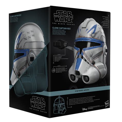 Star Wars The Black Series Captain Rex Premium Electronic Helmet