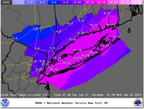 National Weather Service Forecast For The Huntington Area | The ...