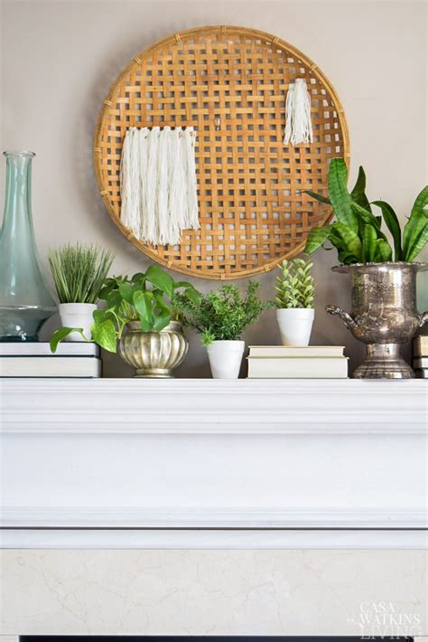 DIY Woven Basket Wall Hanging - Casa Watkins Living