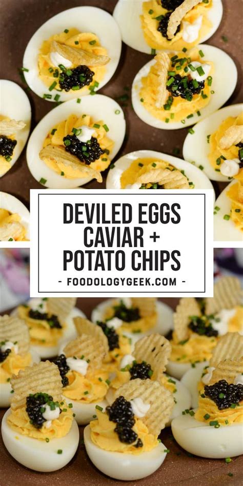 Caviar Deviled Eggs | Devilled eggs recipe best, Gourmet deviled eggs, Easter food appetizers