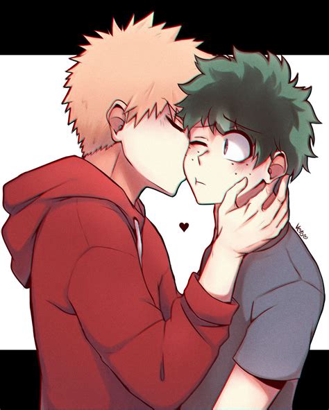 Deku And Bakugou Kissing Wallpapers - Wallpaper Cave