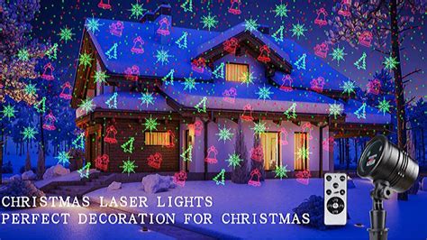 Indoor Outdoor Christmas Light Show Laser Projector | Shelly Lighting