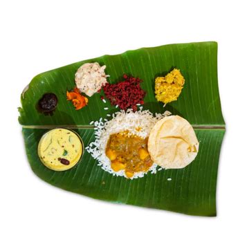 Banana Leafs Hd Transparent, Onam Simple Sadhya Served In Banana Leaf ...