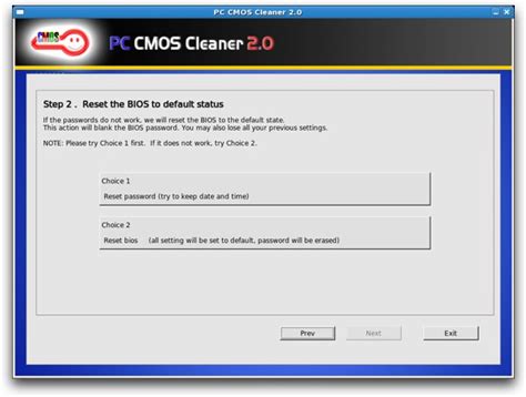 >Eliminar la contraseña del BIOS con PC CMOS Cleaner | usercodes