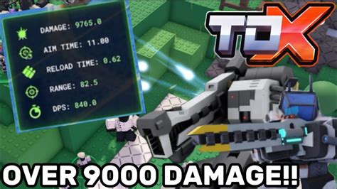 TDX RAILGUNNER DOES SO MUCH DAMAGE!!!! NEW TOWER AND NEW MAP!!!!! - YouTube