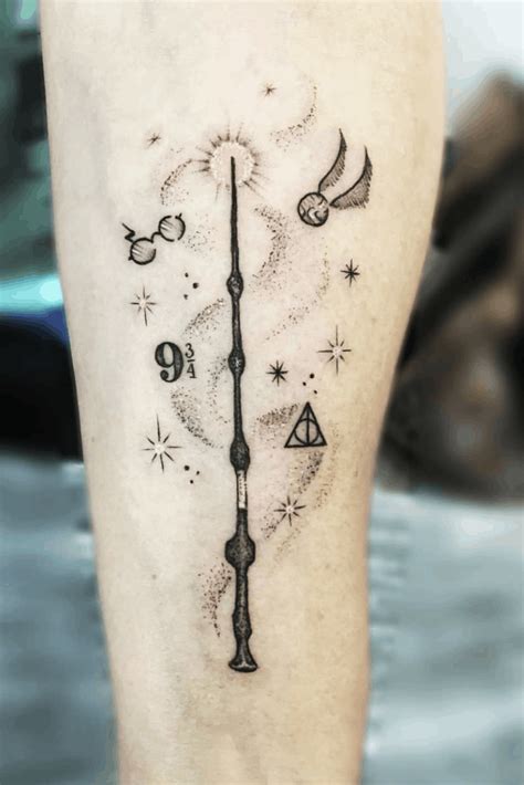 Gorgeous Harry Potter-inspired tattoos | More Than Thursdays