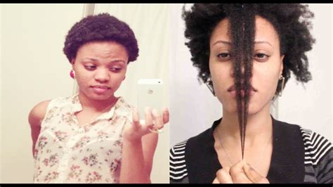 2 Years of Natural Hair Growth on 4C Hair - YouTube