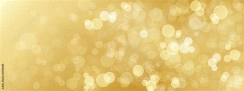 GOLD BOKEH LIGHTS Background Stock Vector | Adobe Stock