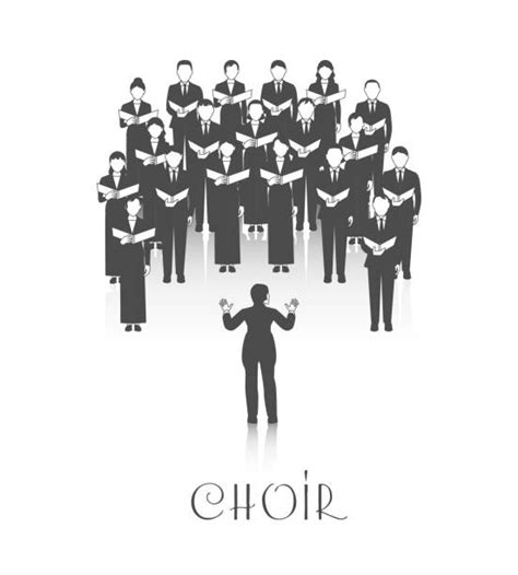 Church Choir Practice Illustrations, Royalty-Free Vector Graphics ...