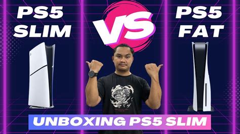 PS5 SLIM VS PS5 FAT, PS5 SLIM UNBOXING - YouTube