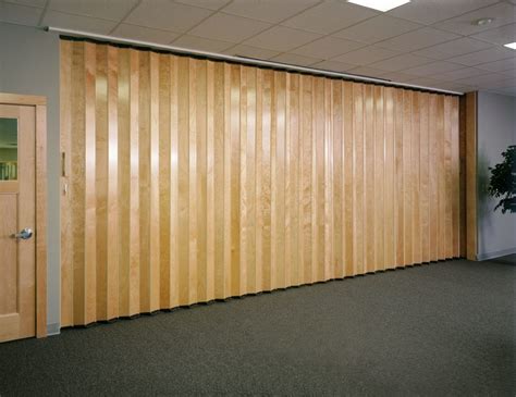 Accordion Acoustic Doors | Acoustic Room Dividers | Room divider doors ...