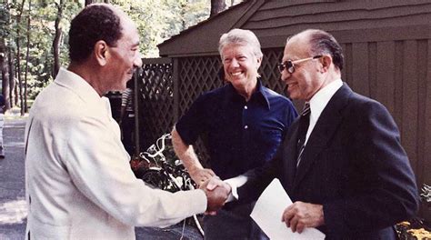 Camp David Peace Accords: Jimmy Carter, Anwar Sadat, and Menachem Begin ...