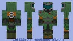 "The Doom Slayer" (Doom 2016) Minecraft Skin