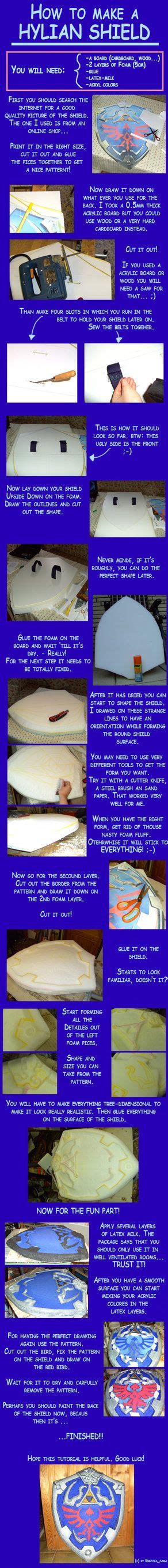 How to make a Hylian shield by Eressea-sama on deviantART | Cosplay diy, Zelda cosplay, Cosplay ...