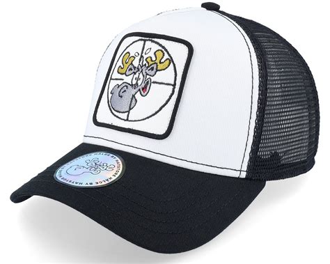 Hälge Scope White/Black Trucker - Hälge cap | Hatstoreworld.com