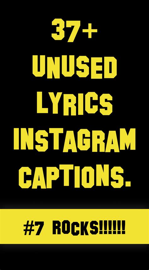 37+ UNUSED Lyrics Instagram Captions. | Lyrics captions, Instagram caption lyrics, Instagram ...