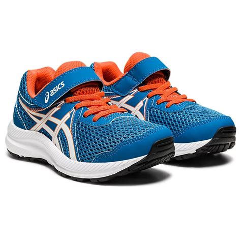 Asics Kids Contend 7 PS Running Shoes - Reborn Blue - Tennisnuts.com